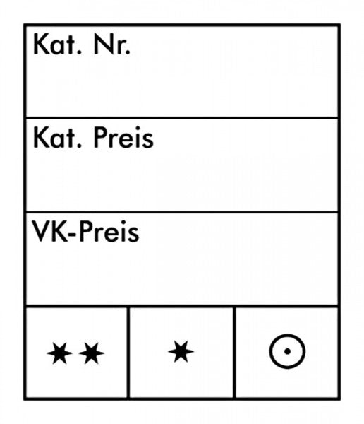 Prisetiketter (1000 pr. pakke)