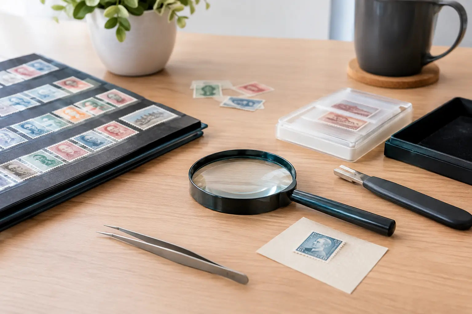Guide till filatelistiska verktyg för samlare