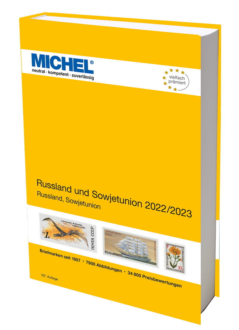 Michel Frimærkebog - Rusland og Sovjetunionen 2022/2023 (Bemærk! På tysk)