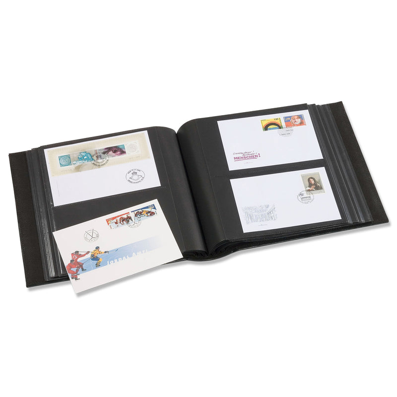 Album til 200 FDC eller postkort i C6, inklusive kassette