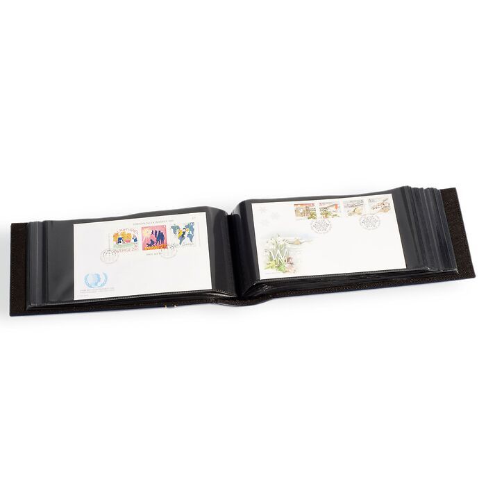 Album til 100 FDC'er, breve eller postkort i C6-format