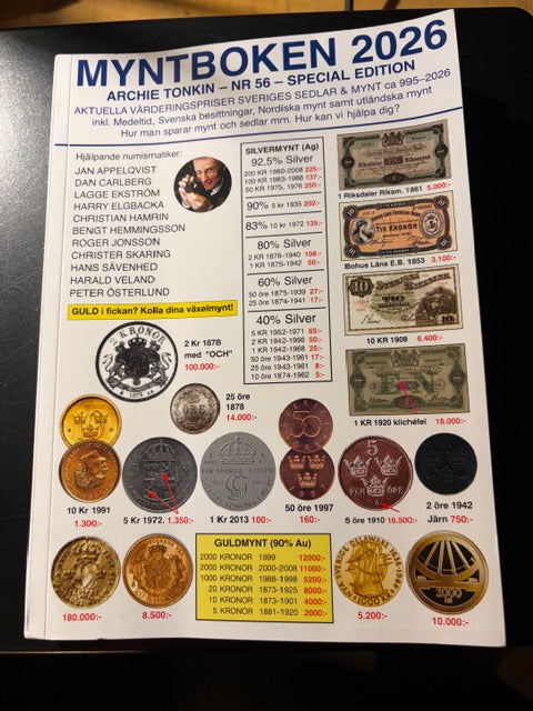 Møntbog 2026