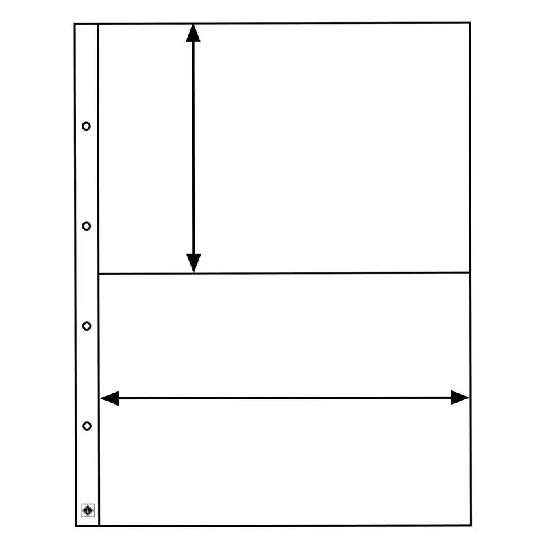 Kanzlei insticksblad, svart (5-pack)