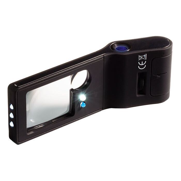Forstørrelsesglas med LED "6 i 1"