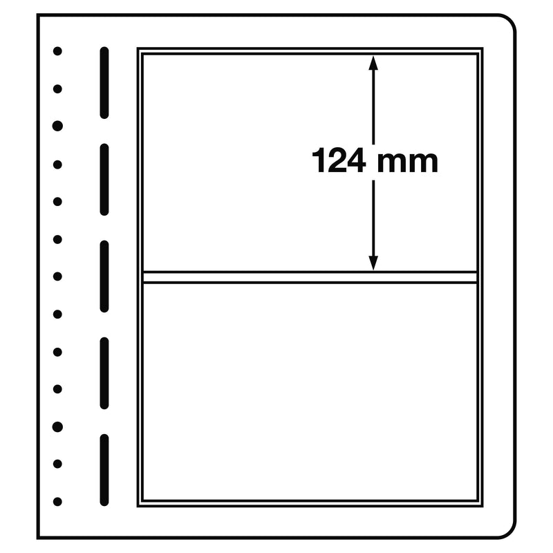Indstiksark i LIGHTHOUSE LB-serien - Blanke ark (10-pak)