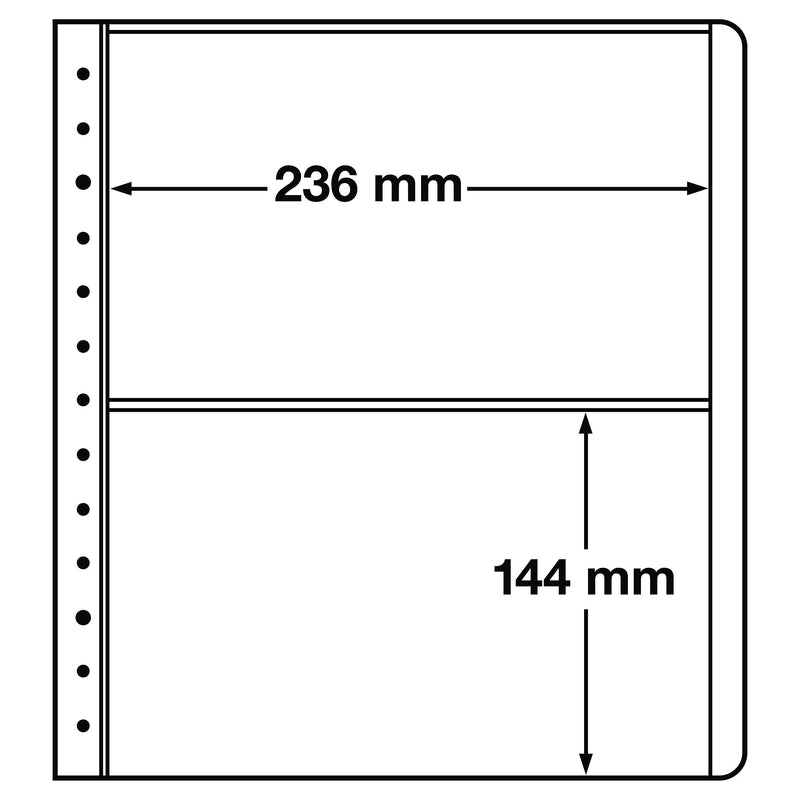 Indstiksark i LIGHTHOUSE LB-serien - Blanke ark (10-pak)