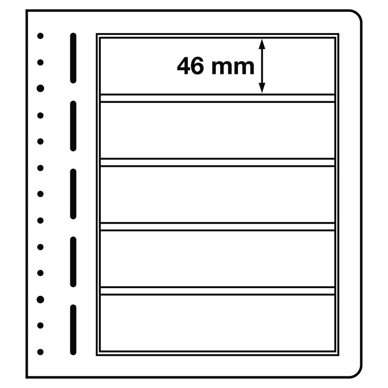Indstiksark i LIGHTHOUSE LB-serien - Blanke ark (10-pak)