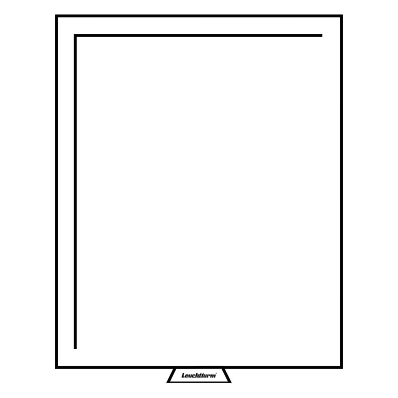 MB-myntbox utan fack, 210 x 270 mm, rökfärgad