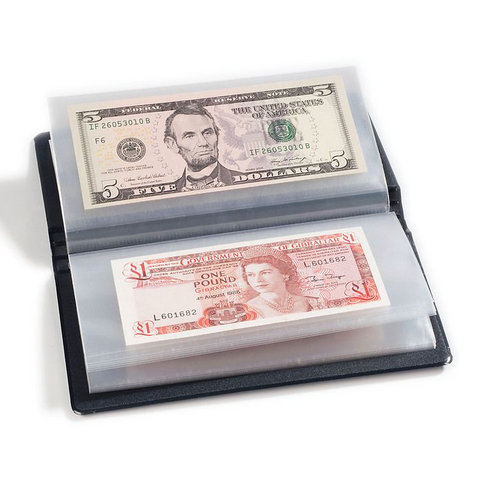Lommealbum RUTE for sedler sedler