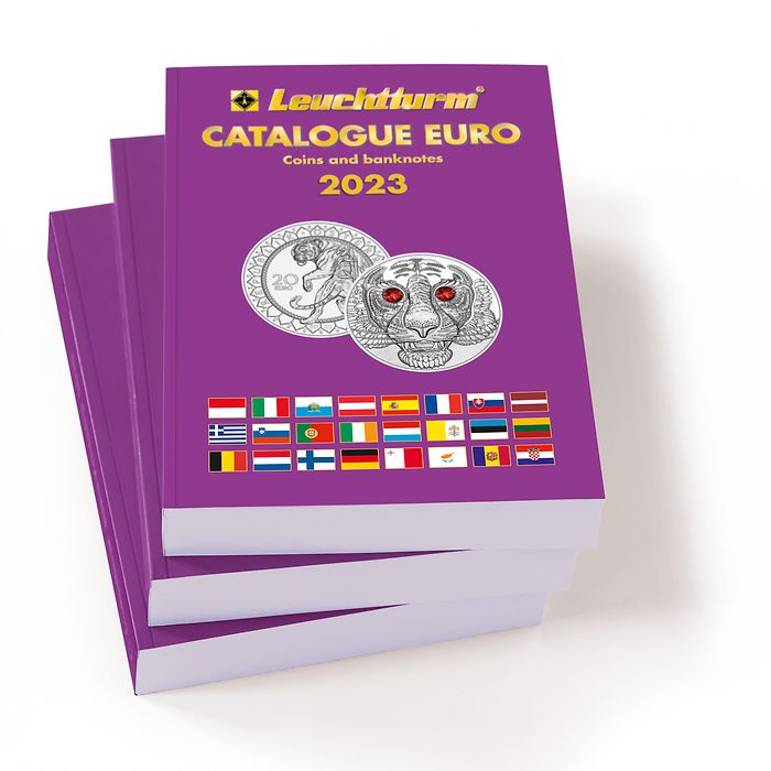 Katalog for EURO-mønter (BEMÆRK engelsk)